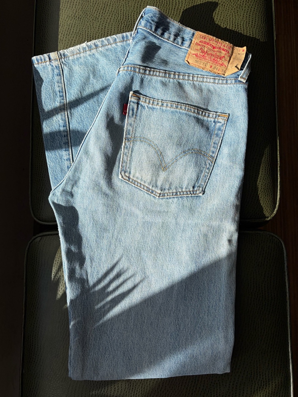 Levi's 2003 Stonewash 501XX Vintage Denim